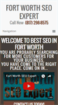 Mobile Screenshot of fortworthseoexpert.com